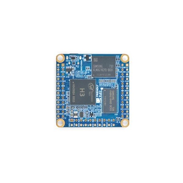 Placa de desarrollo para IoT NanoPi NEO Core Full Purpose H3 con memoria RAM para soldar de 512 MB y eMMC de 8 GB